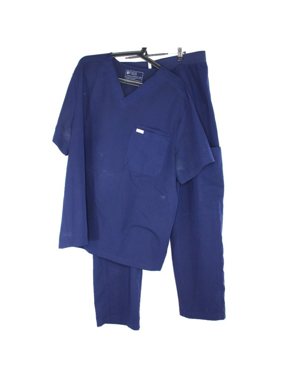 Figs Mens 2XL Technical Collection Two Piece Top Pants Scrub Set N1469